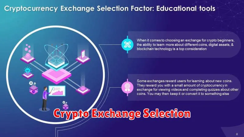 Crypto Exchange Selection