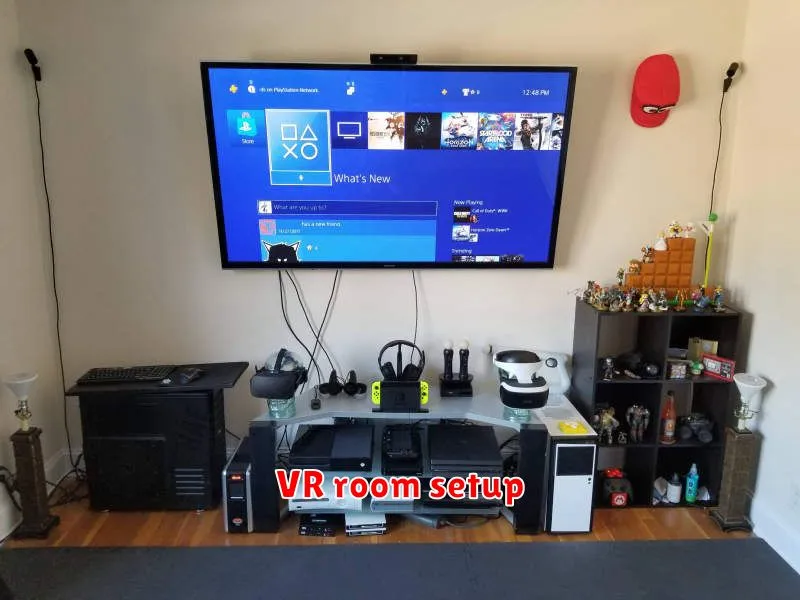 VR room setup