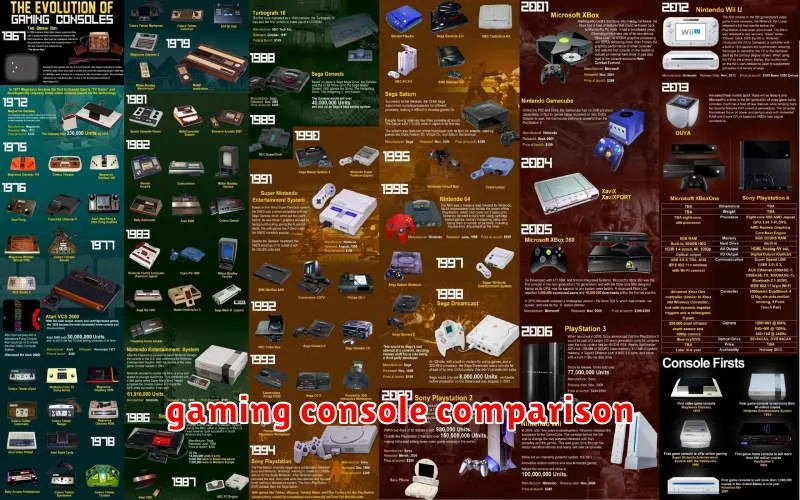 gaming console comparison