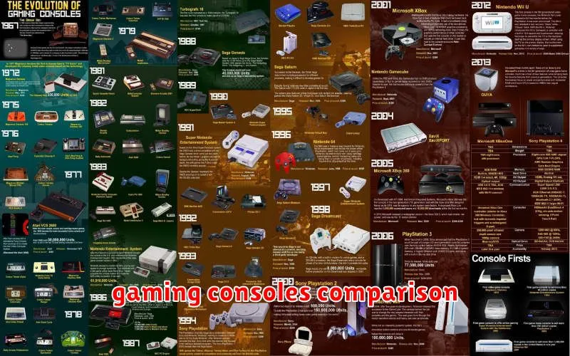 gaming consoles comparison