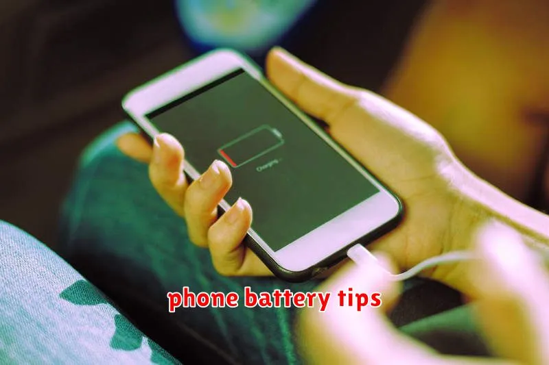 phone battery tips