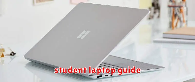 student laptop guide